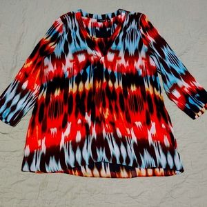 A New Approach multicolored blouse